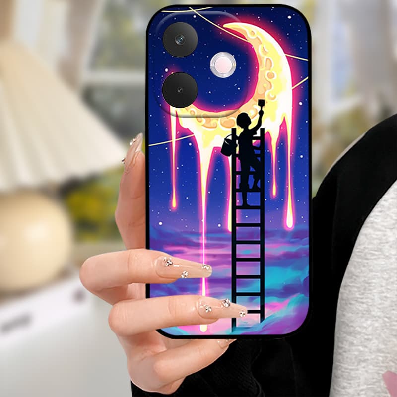 For OPPO A5 Pro A5Pro 5G Case Silicone Luxury Space Soft Bumper For OPPO A5 Pro 5G Global Phone Cover TPU Funda Fashion Bag