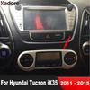 For Hyundai Tucson Ix35 2011 2012 2013 2014 2015 Matte Car Center AC Switch Button Button Cover Trim Interior Accessories