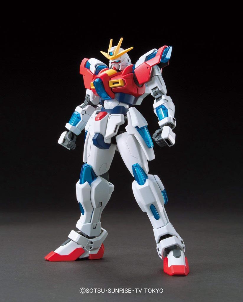 HGBF Gundam Build Fighters Încearcă Try Burning Gundam model plastic la scară 1/144 cu coduri de culoare