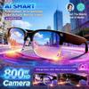 2026 Neue KI-Smart-Brille 800W HD-Kamera Brille Fotoerkennung Videoaufnahme Übersetzung Anruf Wasserdichte Sonnenbrille Herren Damen
