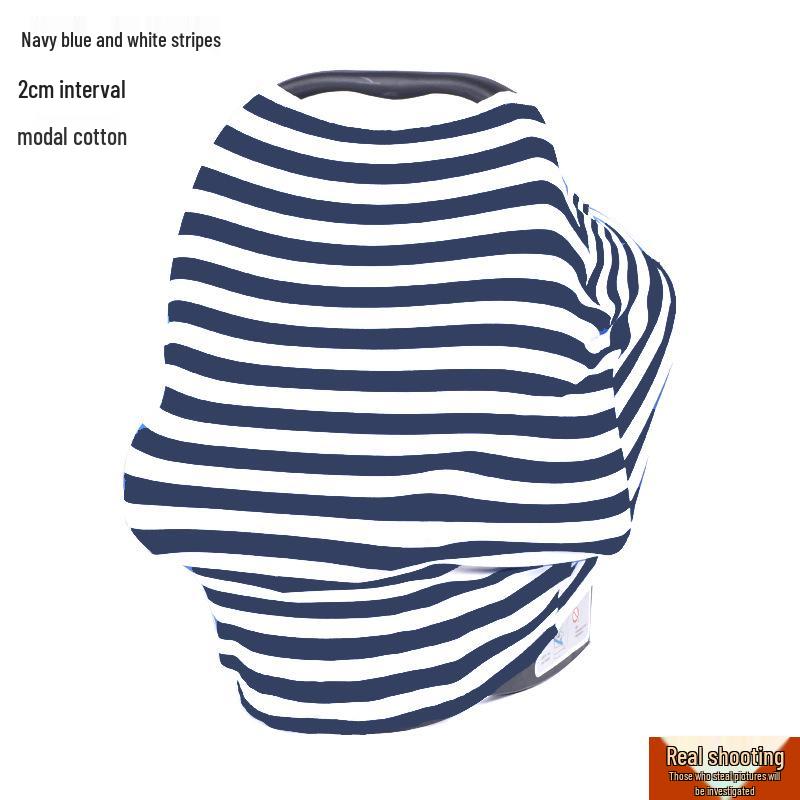 Nursing Cover & Scarf: Anti-Exposure Breastfeeding, Stroller & Shopping Cart Cover.