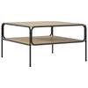 Side Table Sonoma Oak 100 X 50 X 46 Cm Engineered Wood