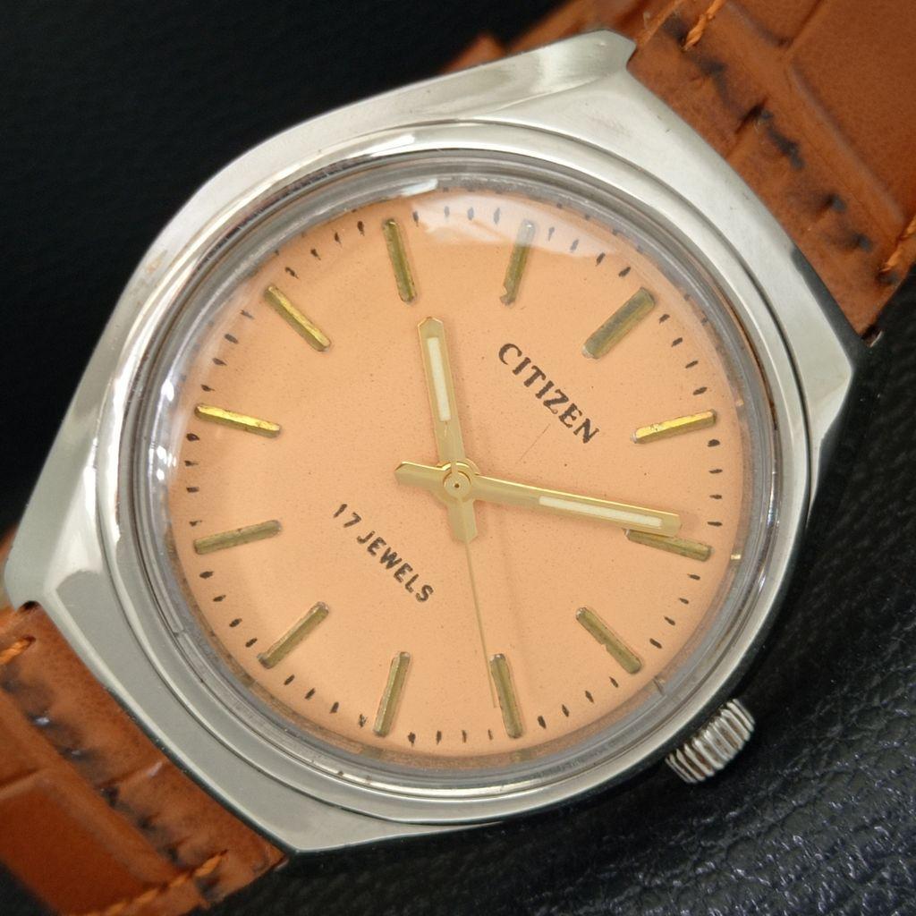 ЯПОНСКИЕ ВИНТАЖНЫЕ МУЖСКИЕ ЧАСЫ CITIZEN 8270A С РУЧНЫМ ЗАВОДОМ a706460-1