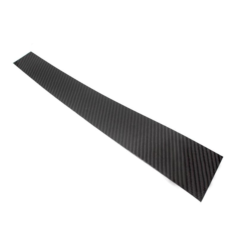 For Mercedes Benz C GLK Class W204 W205 Car Molding Exterior Carbon Fiber Window B-pillar Cover Stickers Trim