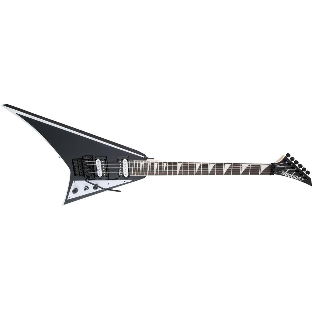 Series Rhoads JS32 Amaranth Fingerboard Black with White Bevels Jackson/JS