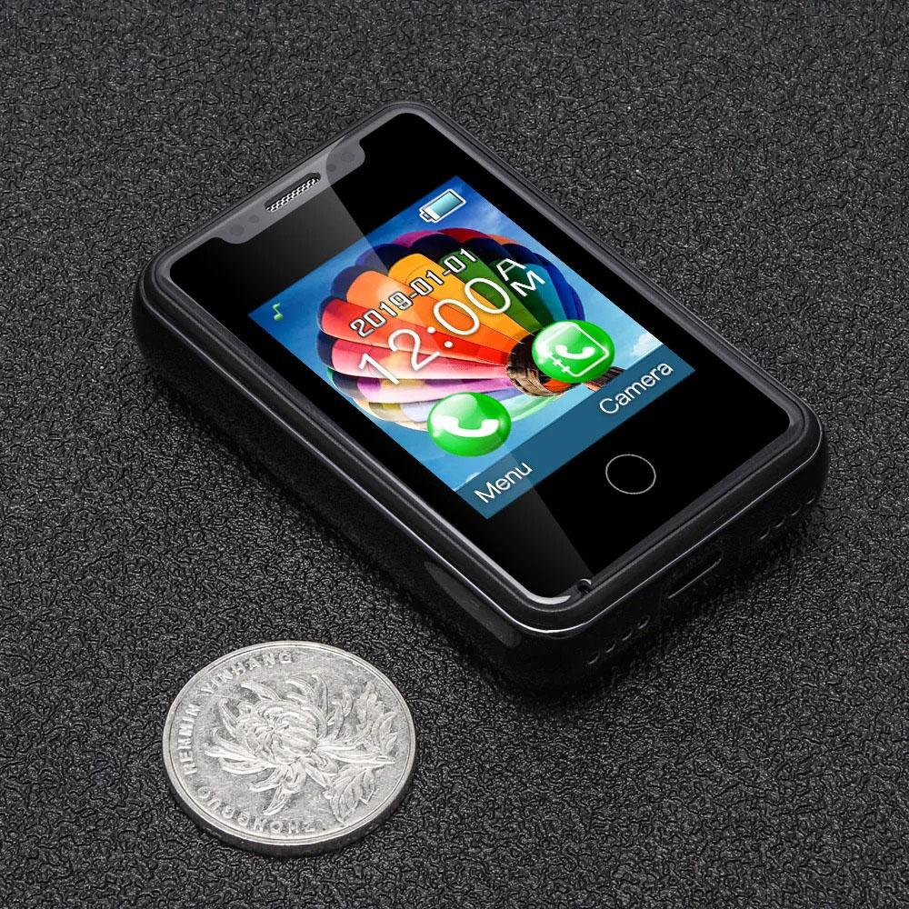 8XR Super Small Phone 2G GSM 1.77inch Touchscreen Wireless Dialer 350mAh CellPhone SMS Multimedia Feature Phone