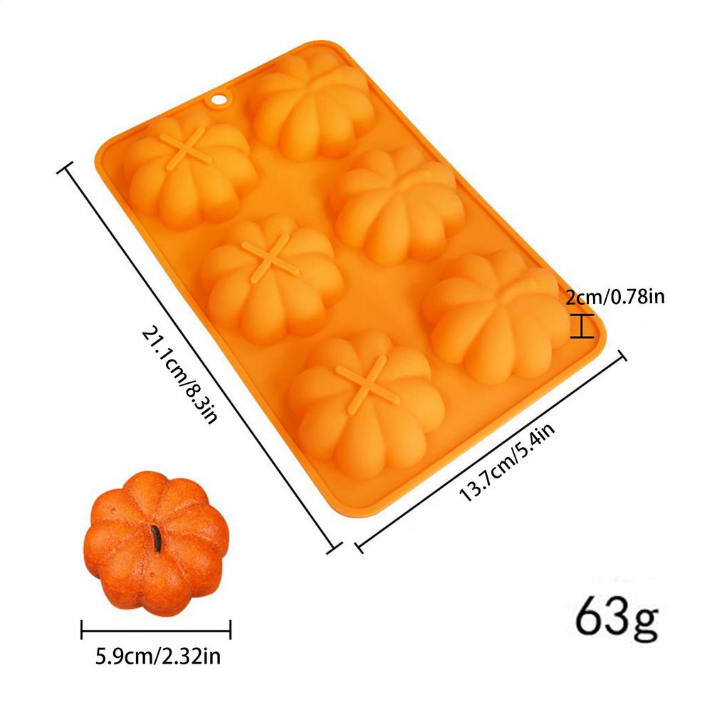 Halloween Spider Broom Pumpkin Cake Mold Easy Release Non Stick Chocolate Mold DIY Baking Utensils Halloween Silicone Mold