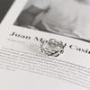 Elegant Three Wavy Layer Hollow Ring Stylish 925 Pure Silver Accessory Gifting For