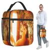 Ayliva 2024 Album Lieb Mich Insulated Lunch Bag for Kids School Cooler Thermal Food Box Tote Portable Lunch Boxes Container
