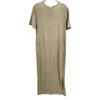 EVERY DAY I LIKE Beige Linen Blend Li/Co Maxi Dress Dress Not Written beigeUsed