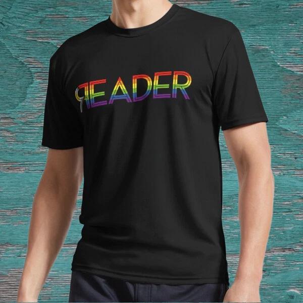 

New 2024 Reader Full Logo, Pride Activ Logo American T-Shirt Funny Size S to 5XL S