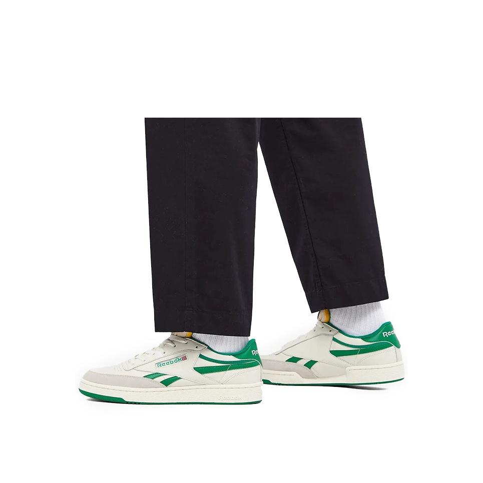 Reebok Club C Revenge Vintage Unisex Chalk Paper White Glen Green FW4862