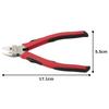 Tone KNC-150G Hold Nippers (Master Grip Type), Red, Total Length 171mm