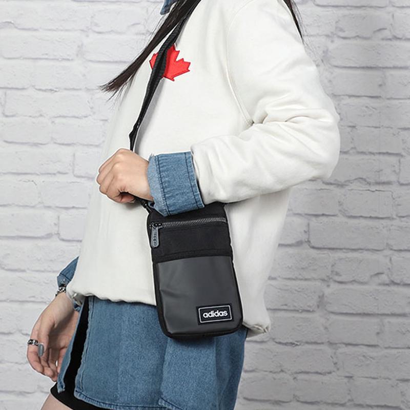 New Adidas Neo Polyester Shoulder Bag Crossbody Bag Regular Unisex Black GE1221