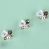 Hairpin Accessories Flatback Pearl Buttons Rhinestone Button Apparel Sewing Flower Buckle
