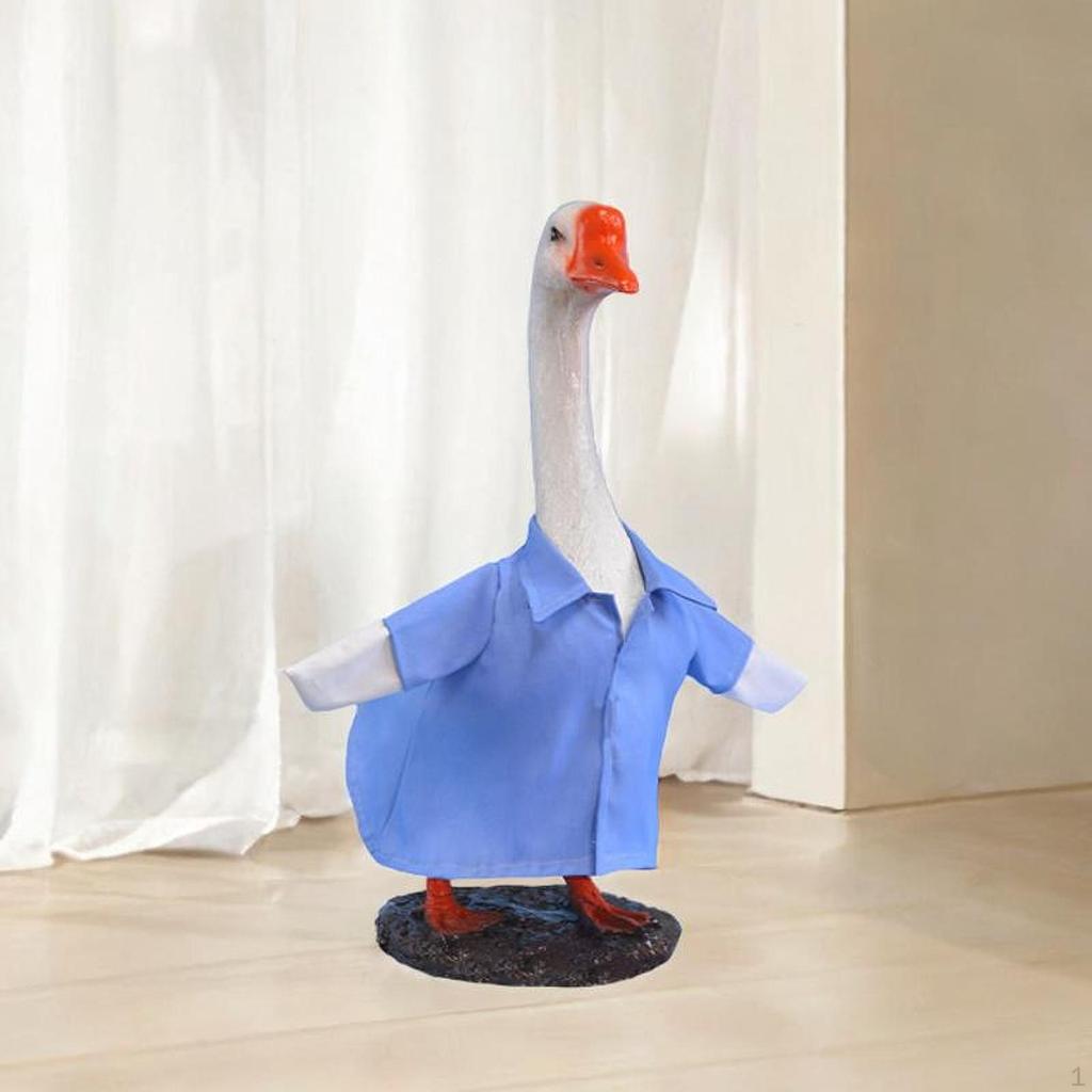 Goose Outfit Costume Lawn Porch Clothes for 23" Statue Patio Outdoor