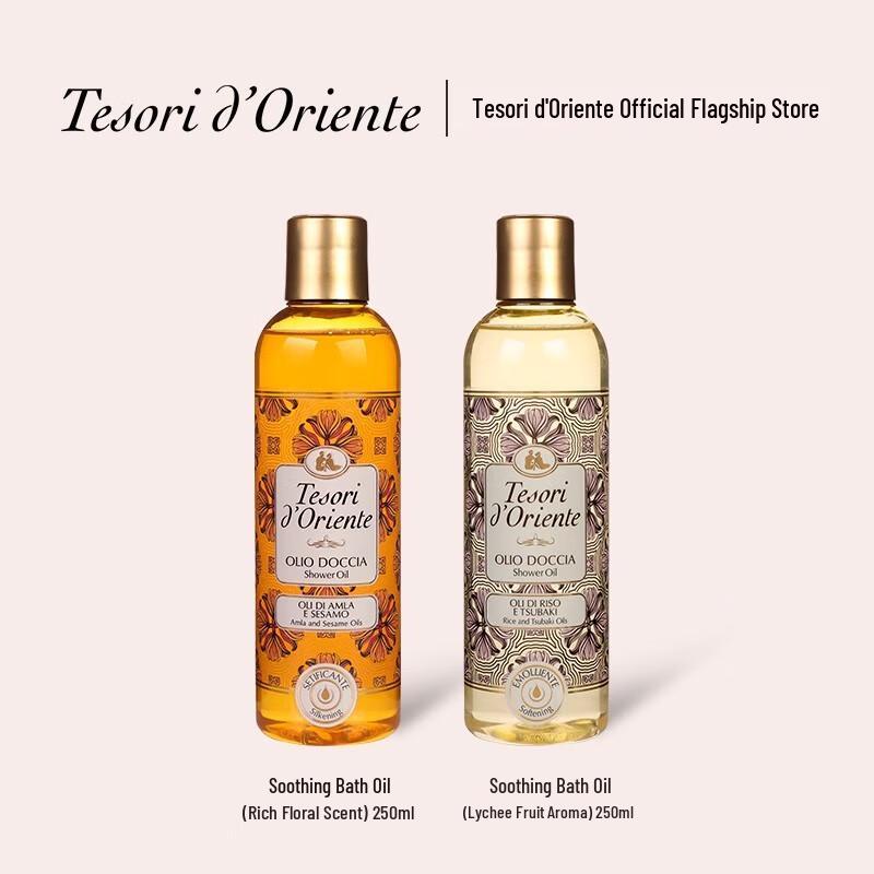 Tesori d'Oriente Scented Bath & Body Care Gift Set