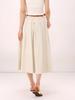 ACUD Barrel Volume Skirt _L.Beige