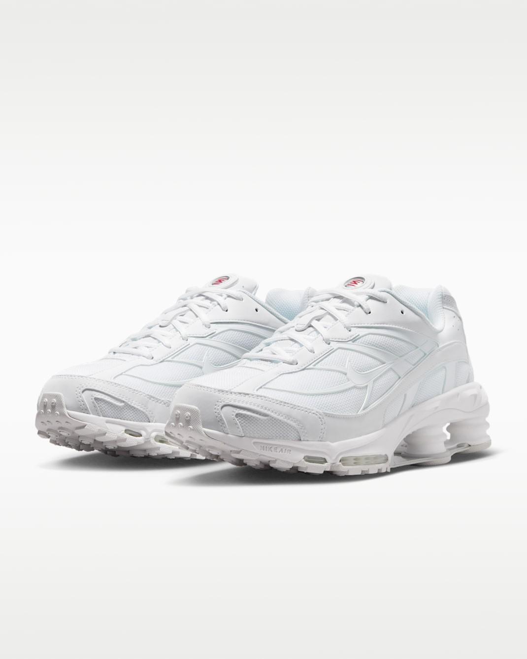 IR0047-100 Nike Shox Ride 2 Triple White (Men s) 6