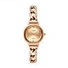 Gadi Elegant Womens Quartz Watch With Copper Chain Waterproof For Casual Daily Wear