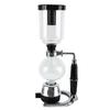 Macchina per Caffè Sifone Manuale Base in Acciaio Inossidabile Macchina da Caffè Classica per Casa Ufficio