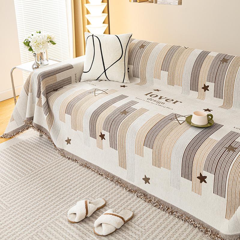 Chenille Four Seasons Universal Non-Slip Sofa Cover Cover All-Inclusive Universal Sofa Cover Full Covered Cloth Anti-Scratching