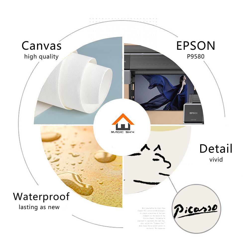 Vintage Picasso Matisse Abstract Women Face Line Art Posters Nordic Hand In Hand Decorative Paintings Canvas Wall Art Home Decor