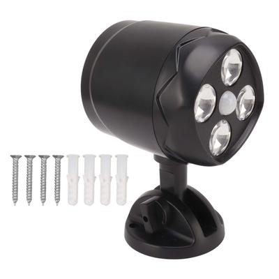 4 LED Spot Light Outdoor Waterproof Wall Mounted Rotating Projection Floodlight Spotlight with