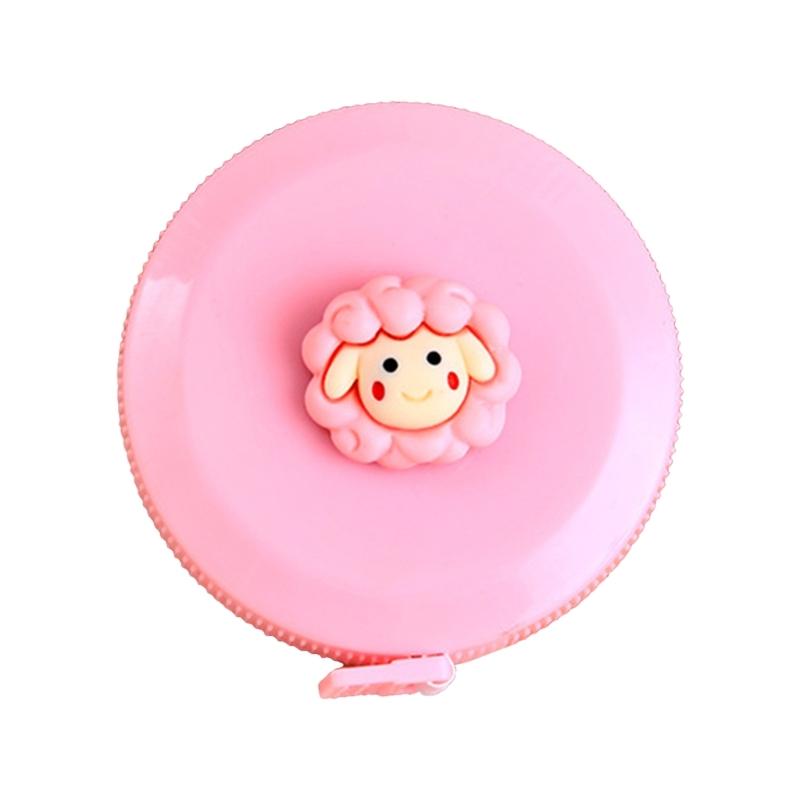 Children Retractable Cartoon Tape Measure 60-Inch 1.5Meter Mini Soft Cute Tape Measure for Tailor Sewing Craft Cloth