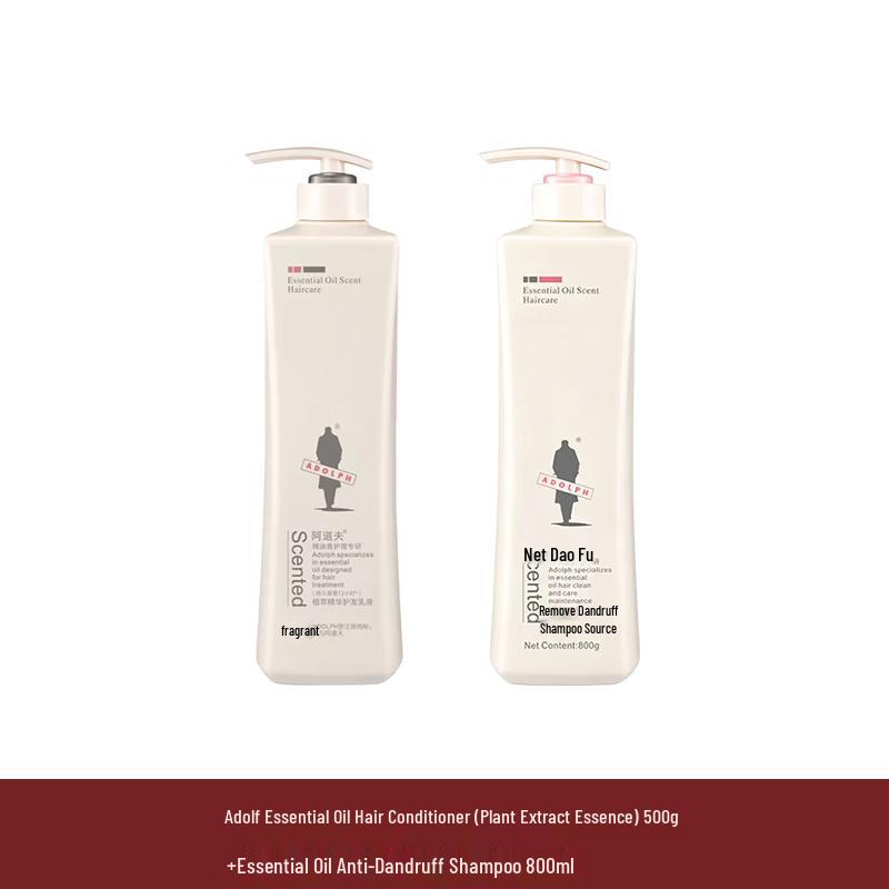 Adolph Essential Oil Anti-Dandruff Shampoo & Hair Lotion Set