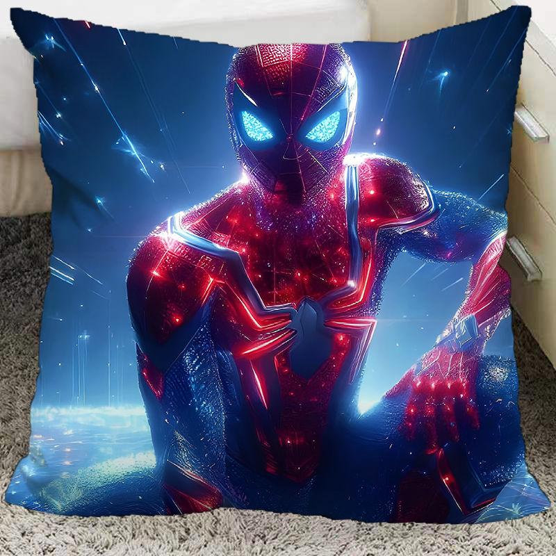 Spiderman Avengers Movie Peripheral Pillow Double-Sided Bedside Pillow Cushion