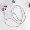 Magnetic Strap Case For Samsung Galaxy S26 Ultra S23 S24 Plus S25 Plus Crossbody Lanyard Clear Wireless Charging Clear Cover