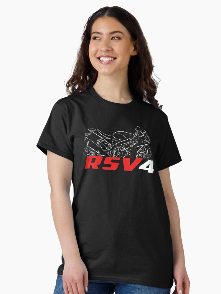 Aprilia Motorcycle RSV4 2021-2024, biker Classic Unisex T-Shirt