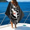Vasco Fußballverein Bedrucktes Strandtuch, Superweiche Mikrofaser, Perfektes Geschenk Geburtstag, für Pool, Strand, Reisen, für Familie und Freunde