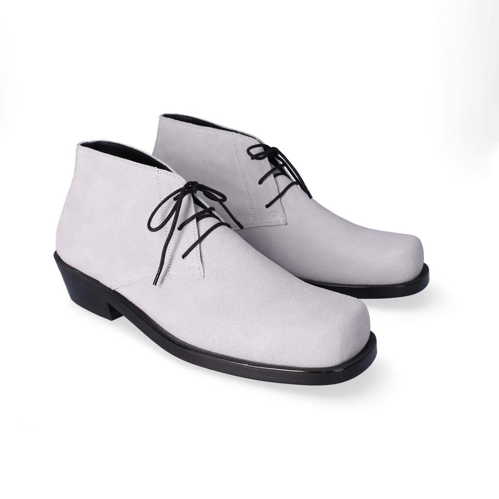 Nuosmiq Basa Chukka Boots Cement Italy Sprit