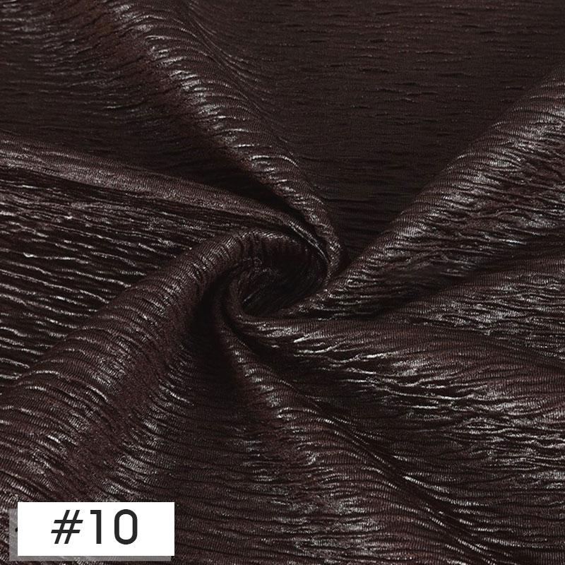 100x150cm Chic Wrinkled Design Fabric Crepe Texture Pleated Fabric For DIY Sewing Costume Car Curtain Background Decoration