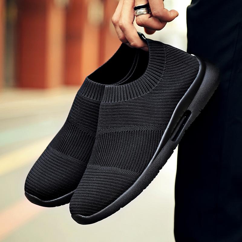 Fashion Men Running Soft Soled Women's Sports Flat Bottomed Loafers Breathable Casual Shoes Comfortable Outdoor Walking Shoes for Women