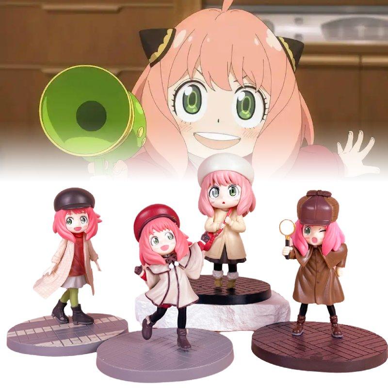 Anya Family Spy Forger Pvc Toy Model Desktop Decoration Children Christmas Gift