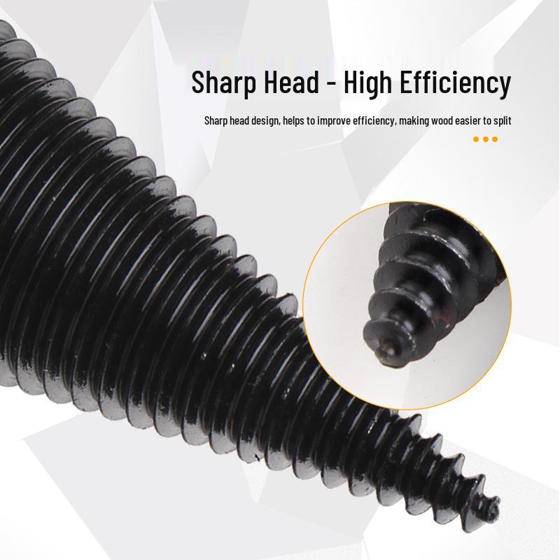 Firewood Splitting Drill Bit for Electric Drill and Hammer