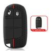 Car Remote Key Case Cover Protector Holder Shell for Dodge Challenger Hellcat SRT Auto Keychain Accessories G6