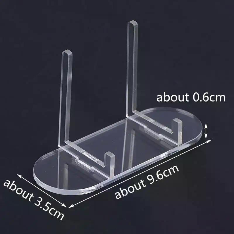 1Pcs Transparent Display Stand Multi-purpose Acrylic Storage Holder For Photo Plate Card Display