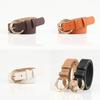 Elegant Womens Faux Leather Belt With Alloy Closure For Daily Wear And Fashion Styling