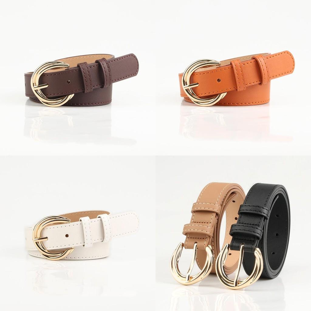 Elegant Womens Faux Leather Belt With Alloy Closure For Daily Wear And Fashion Styling
