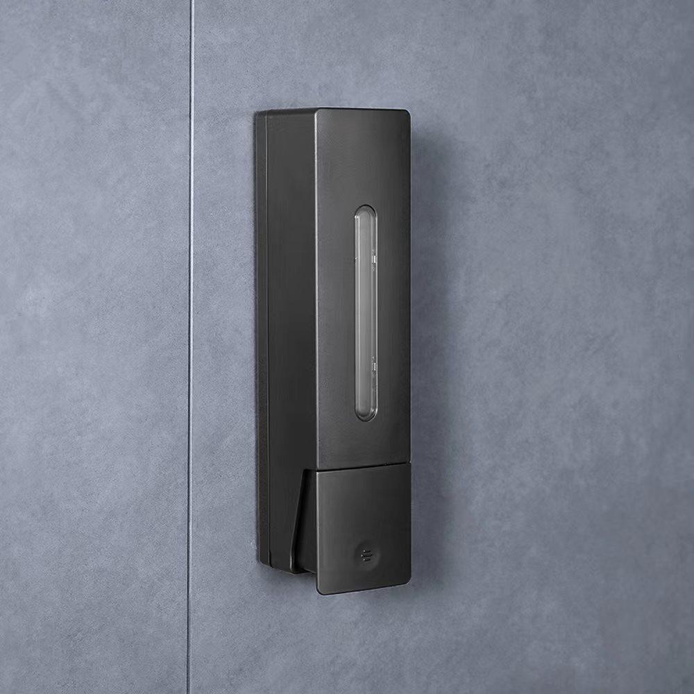 Double Head Wall-mounted Manual Soap Dispenser Shampoo Hotel Household Bathroom Punch-free Soap Dispenser 400ML Large Capacity