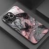 Luksusowe Modne Szklane Etui na Telefon z Wzorem Motyla Dla iPhone 17 16 15 14 Pro Max 13 12 11 16E 17Air 7 8 Plus XS X Pokrowiec