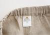RAKUYUME Linen Long Sleeve Loungewear for and and Size Women's Pajamas, Spring, Summer, Autumn, Winter, Moisture-Wicking Quick-Drying (Light Khaki, M)