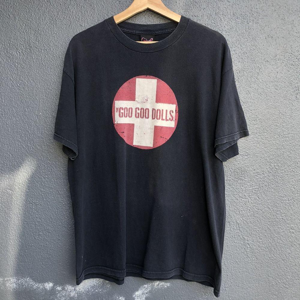 The Goo Goo Dolls Band Tshirt Retro Style Black Unisex Tshirt S-5XL KH14174 S