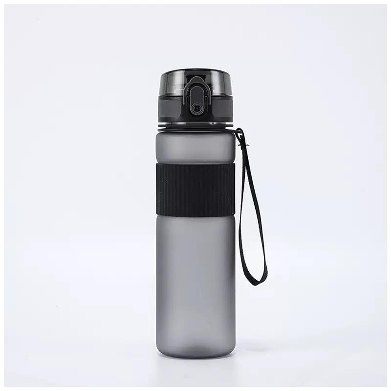 Water bottle sports water cup men's portable anti-drop fitness kettle summer female students large capacity matte anti-scalding plastic cup