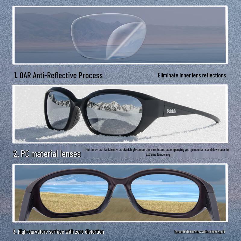 Lunettes de soleil polarisées BUBBLE Faucon Pèlerin Sport