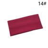 9003 SASAacc European and American Solid Color Knitted Hairband Elastic Sports Headband Hair Accessories Korean Style